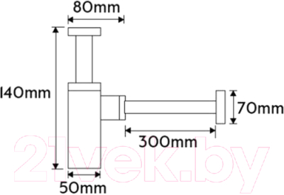 Сифон Frap F82-7