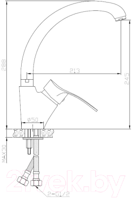Смеситель AV Engineering AVQUN4-B088-234
