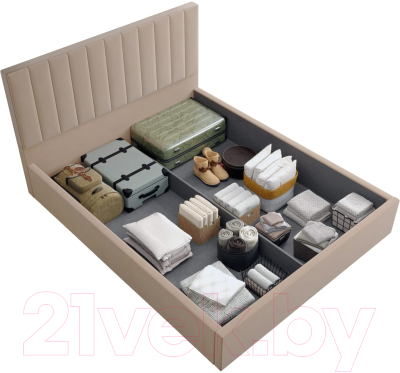 Двуспальная кровать Аквилон Рица-1 18 ПМ