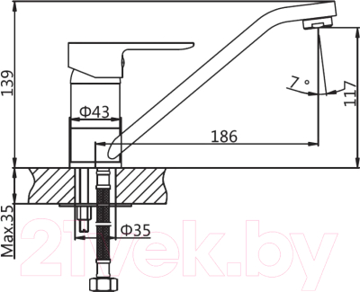 Смеситель AV Engineering AVLOR4-C359-626