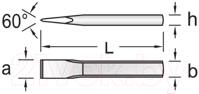 Зубило Norgau N95-18x150 / 075311150