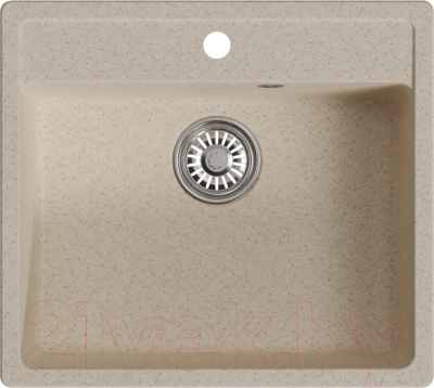 Мойка кухонная Mixline ML-GM15 551917 (бежевый) - фото