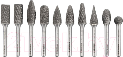 Набор борфрез Norgau HM KPLM06X-45 DCM D12 / 077200012 - фото