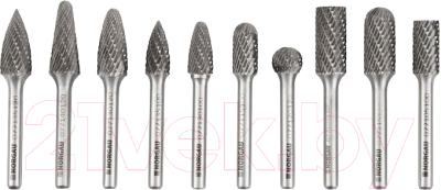 Набор борфрез Norgau HM KPLM06X-45 DCM D10+D12 / 077200520 - фото