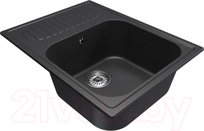 Мойка кухонная Mixline ML-GM18 551978 (ультра-черный)