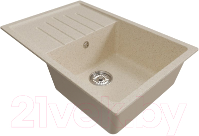 Мойка кухонная Mixline ML-GM19 551985 (бежевый)