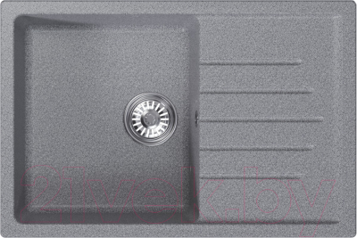 Мойка кухонная Mixline ML-GM19 551983 (темно-серый) - фото