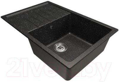 Мойка кухонная Mixline ML-GM19 551982 (черный)