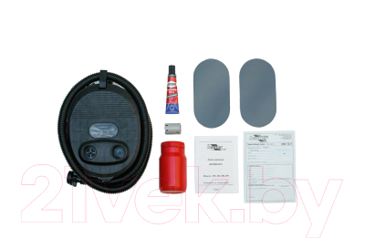 Надувная лодка Leader Boats Компакт-260 / 4112022 (серый)