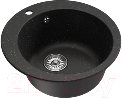 Мойка кухонная Mixline ML-GM13 551890 (черный)