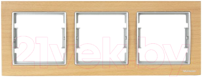 Рамка для выключателей и розеток Mutlusan Elitra 2170 832 1392 - фото