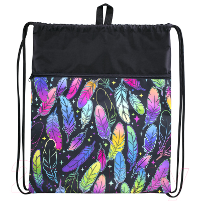 Мешок для обуви Brauberg Feathers / 271057