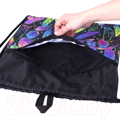 Мешок для обуви Brauberg Feathers / 271057