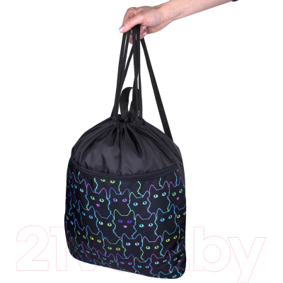 Мешок для обуви Brauberg Cats / 271059