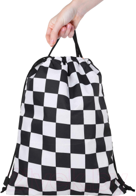 Мешок для обуви Brauberg Black And White / 271595