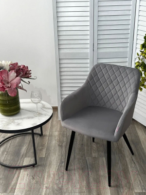 Стул M-City Brandy / 629M05176 (505-35 серый/черный)