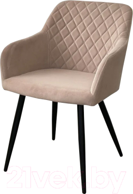 Стул M-City Brandy / 629M05172 (505-4 латте/черный) - фото