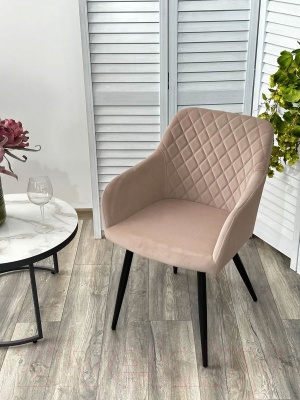 Стул M-City Brandy / 629M05172 (505-4 латте/черный)