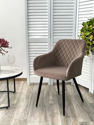 Стул M-City Brandy / 629M05173 (505-5 тауп/черный)