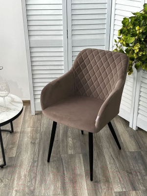 Стул M-City Brandy / 629M05173 (505-5 тауп/черный)