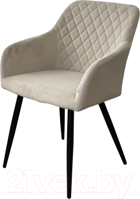 Стул M-City Brandy / 629M05174 (505-7 капучино/черный) - фото