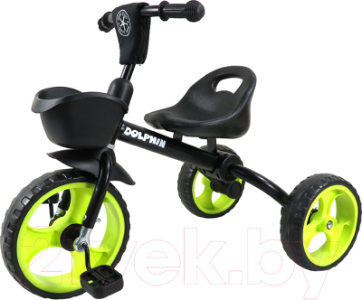 Трехколесный велосипед Maxiscoo Dolphin 2023 / MSC-TCL2301BK - фото