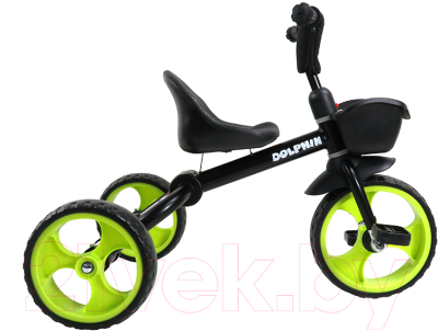Трехколесный велосипед Maxiscoo Dolphin 2023 / MSC-TCL2301BK