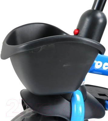 Трехколесный велосипед с ручкой Maxiscoo Octopus 2023 / MSC-TCL2302BL