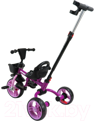 Трехколесный велосипед с ручкой Maxiscoo Octopus 2023 / MSC-TCL2302VL