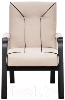 Кресло мягкое Импэкс Leset Модена Люкс (венге/малмо 05/малмо 28)