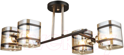 Люстра Imex MD.4060-4-S BK+FGD - фото