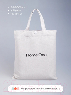 Шторка-занавеска для ванны Home One Linen 180x200 / 412877