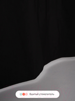 Шторка-занавеска для ванны Home One Linen 180x200 / 412878