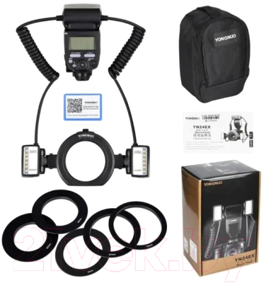 Вспышка кольцевая Yongnuo YN-24EX Macro для Sony