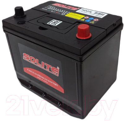 Автомобильный аккумулятор Solite 550A 75D23L B/H