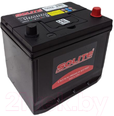 Автомобильный аккумулятор Solite 550A 75D23L B/H