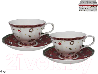 Набор для чая/кофе Lenardi Новогодний 105-592