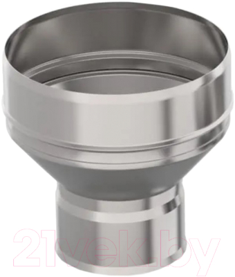 Переходник для дымохода UMKPRO 115x150 AISI 439/1мм 180мм - фото