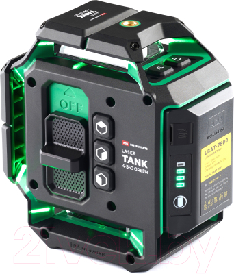 Лазерный уровень ADA Instruments LaserTank 4-360 Green Ultimate Edition / А00632