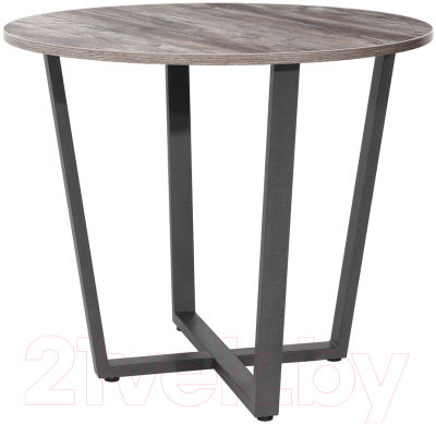 Обеденный стол Millwood Орлеан Л18 D90 (сосна пасадена/графит) - фото