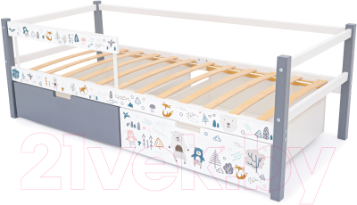 Кровать-тахта детская Бельмарко Svogen / 1354
