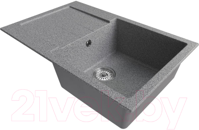 Мойка кухонная Mixline ML-GM31 552190 (темно-серый)