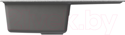 Мойка кухонная Mixline ML-GM31 552190 (темно-серый)