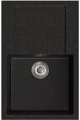 Мойка кухонная Mixline ML-GM31 552189 (черный) - фото