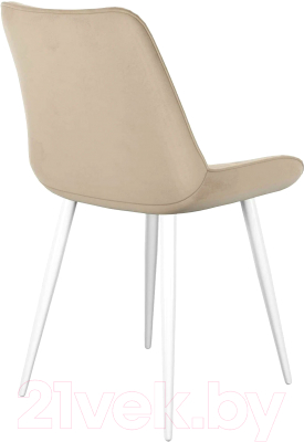 Стул DikLine 206М (B03 бежевый/ножки белые)