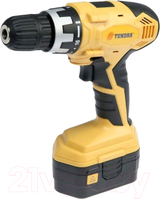 Аккумуляторная дрель-шуруповерт Tundra 5437468 - фото