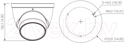 IP-камера Dahua DH-IPC-HDW3441TP-ZS-S2