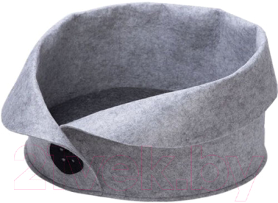 Лежанка для животных EVA Пуговка / ЗД0601 (серый) - фото