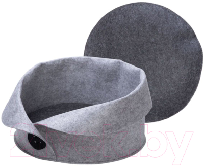 Лежанка для животных EVA Пуговка / ЗД0601 (серый)