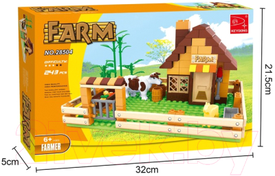 Конструктор Keyixing Ферма / 133994